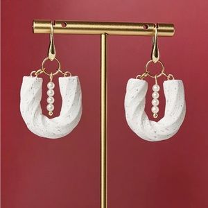 Polymer clay earrings